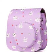 CAIUL Compatible Mini 11 Groovy Camera Case Bag for Fujifilm Instax Mini 11 8 8+ 9 Camera - Fruit Animal