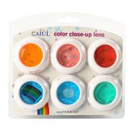 CAIUL Compatible Instax Mini Color Close Up Lens Filter Set for Fujifilm Instax Mini 8 8+ 9 7s (6 pcs)