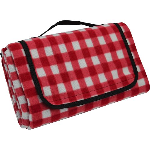  CALIFORNIA PICNIC Large Picnic Blanket | Oversized Beach Blanket Sand Proof | Outdoor Accessory for Handy Waterproof Stadium Mat | Water-Resistant Layer Outdoor Picnics | Great for Camping on Grass