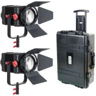 CAME-TV Boltzen MKII 100W Fresnel Fanless Focusable LED Bi-Color 2-Light Kit