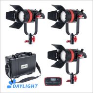 CAME-TV Q-55W Boltzen 55W Mark II Fresnel 3-Light Kit