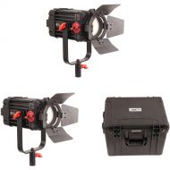 CAME-TV Boltzen F-100W Fresnel Focusable LED Daylight 2-Light Kit