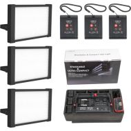 CAME-TV Boltzen Perseus Bi-Color 55W SMD 3-Light Kit with Remote