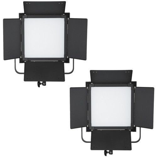  CAME-TV L2000S High CRI Bi-Color SMD LED Panel 2-Light Kit