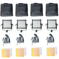 CAME-TV 576D Daylight LED 4-Panel Kit