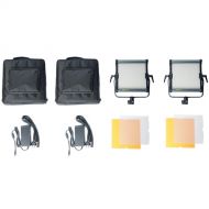 CAME-TV 576D Daylight LED 2-Panel Kit