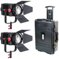 CAME-TV Boltzen 100W Daylight Fresnel 2-Light Kit