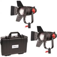 CAME-TV Boltzen 30W Fresnel Fanless Focusable LED Bi-Color Fixture Kit (Set of 2 Fixtures)