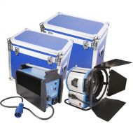 CAME-TV 2500W HMI Fresnel Light Kit with Electronic Ballast