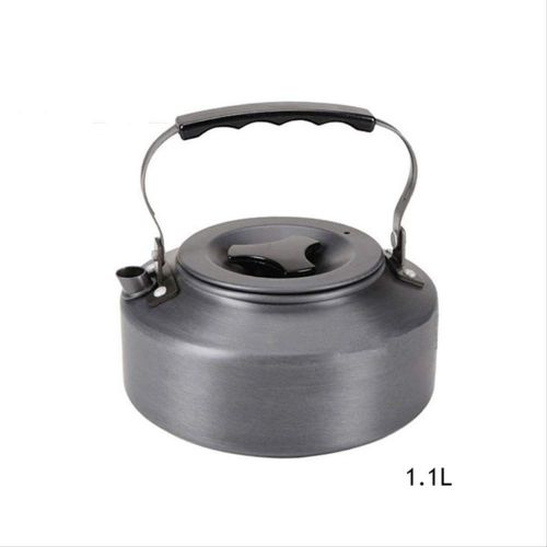  CAMEAGLE Camping Tableware Portable Aluminium Alloy Camping Pot Set 5 Person Outdoor Cookware for Camping Hiking Picnic Utensil with Tableware Non Toxic Materials