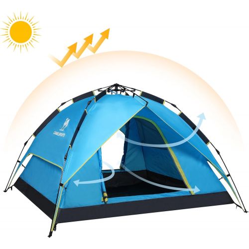  CAMEL Automatische Zelt Kuppel Zelt Baldachin Fuer Camping Automatische Wasserdichte 2 Person