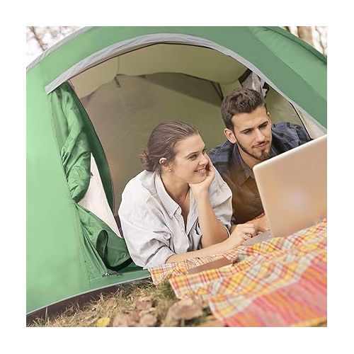  CAMEL CROWN Tents for Camping 2/3/4/5 Person Camping Dome Tent, Waterproof,Spacious, Lightweight Portable Backpacking Tent for Outdoor Camping/Hiking