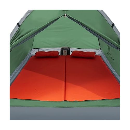  CAMEL CROWN 2/3/4 Person Camping Tent with Removable Rain Fly, Easy Setup Outdoor Tents Water Resistant Lightweight Portable for Family Backpacking Camping Hiking Traveling