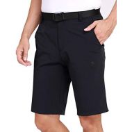 [아마존 핫딜]  [아마존핫딜]CAMEL+CROWN CAMEL CROWN Quick Dry Hiking Shorts Men Stretch Lightweight Elastic Waist Casual Cargo Golf Shorts with Pocket 12 Inseam