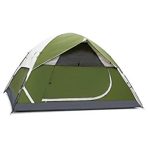  CAMEL CROWN 3-4 Person Camping Dome Tent with Automatic Waterproof Pop up Hiking Tents,Lightweight Waterproof Portable Backpacking Tent for Outdoor Camping/Hiking