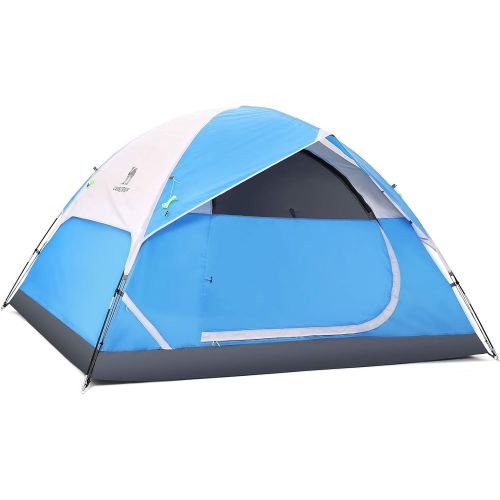  CAMEL CROWN 3/4/5 Person Camping Dome Tent, Waterproof,Spacious, Lightweight Portable Backpacking Tent for Outdoor Camping/Hiking