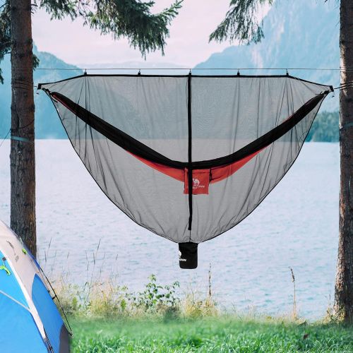  CAMEL CROWN Hammock Mosquito Net -Hammock Bug Net Compact, Ultralight, Easy Set Up, High Ventilation, Essential Camping