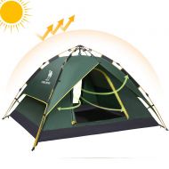 CAMELSPORTS Fourth-Generation Automatic Hydraulic Tent for 2-3 Person Outdoor Waterproof UV Protection 4 Season Camping Tent