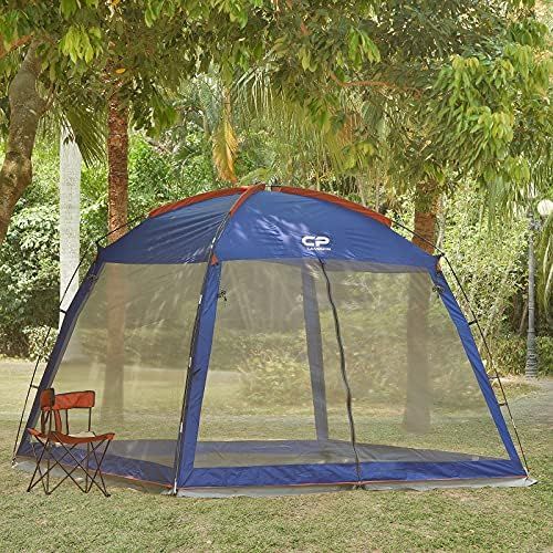 CAMPROS CP CAMPROS Screen House Room Screened Mesh Net Wall Canopy Tent Camping Tent Screen Shelter Gazebos for Patios Outdoor Camping Activities