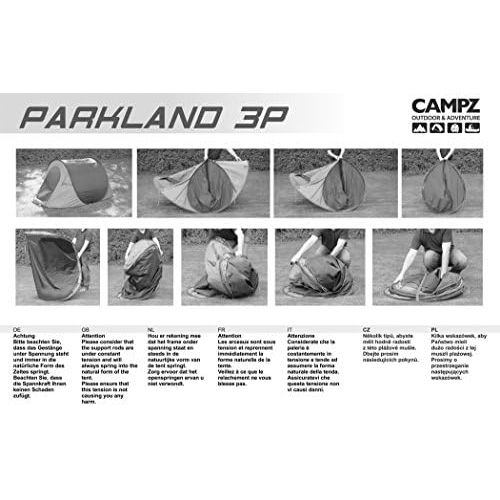  CAMPZ Parkland Zelt 3P 2019 Camping-Zelt