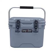 CAMP ZERO 10 10.6 Qt. Cooler with 2 Molded in Cup Holders and Folding Aluminum Handle