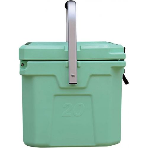  CAMP-ZERO 20L | 21.13 Quart Premium Cooler/Ice Chest with 4 Molded-in Cup Holders | Green