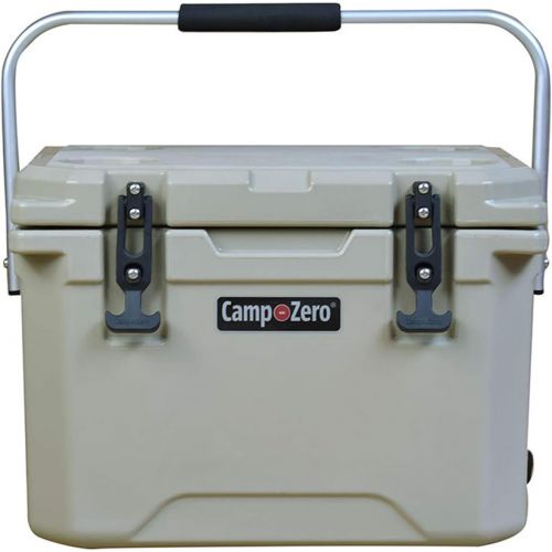  CAMP-ZERO 20L Premium Cooler/Ice Chest with Carry Handle and 4 Molded-in Cup Holders
