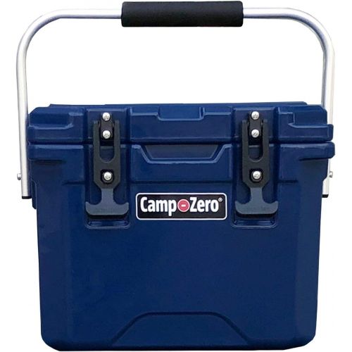  CAMP-ZERO 10 10.6 Qt. Cooler with 2 Molded-in Cup Holders and Folding Aluminum Handle