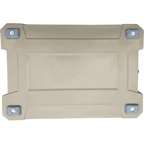  CAMP-ZERO 110L Cooler/Ice Chest with 4 Molded-in Cup Holders and No-Lose Drain Plug