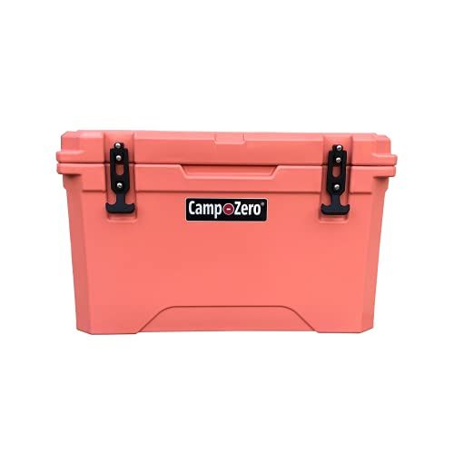  CAMP-ZERO 40 42.26 Quart Cooler/Ice Chest with 4 Molded-in Cup Holders