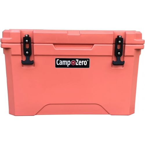  CAMP-ZERO 40 42.26 Quart Cooler/Ice Chest with 4 Molded-in Cup Holders