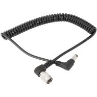 CAMVATE DC 2.5mm to 4-Pin Male Right-Angle Power Cable for Sound Devices and Zoom Field Recorders (12.6