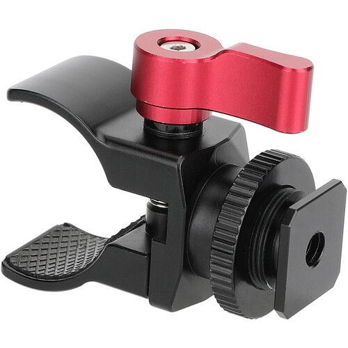  CAMVATE Crab Clamp with Cold Shoe Mount Adapter