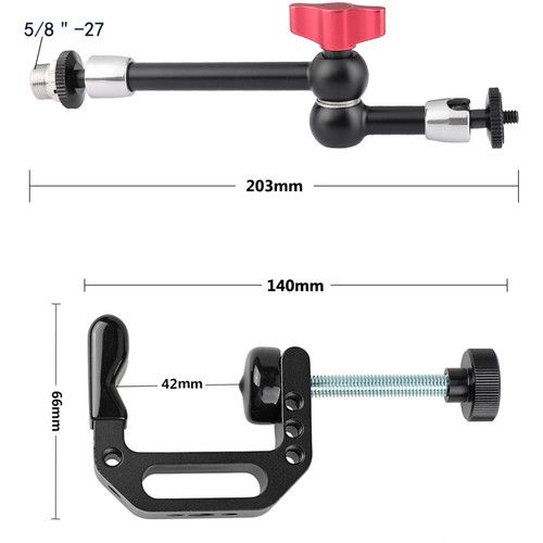  CAMVATE C-Clamp with 8