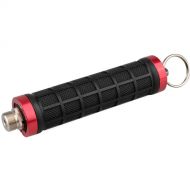 CAMVATE C1542 Rubber Handgrip for Microphones (Red/Black)