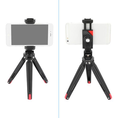  CAMVATE C3149 Mini Tabletop Tripod with Smartphone Clip Mount