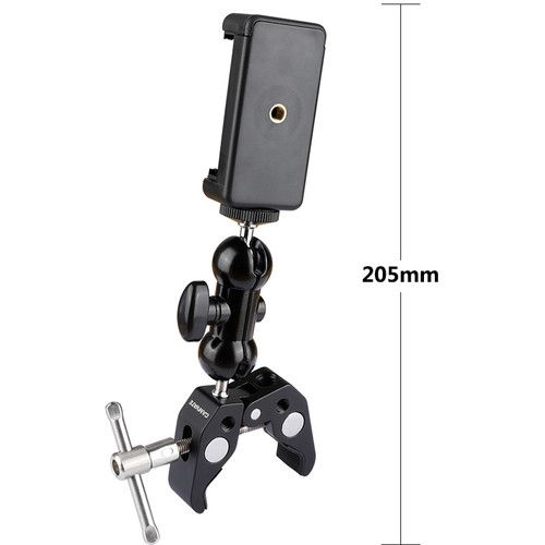  CAMVATE 360° Rotatable Cell Phone Mount with Super Clamp