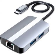 CAMVATE 5-in-1 USB-C Multiport Adapter (Silver)