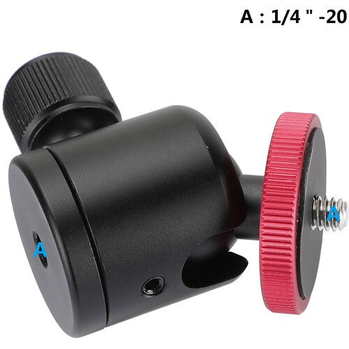  CAMVATE Mini Ball Head Mount with 1/4