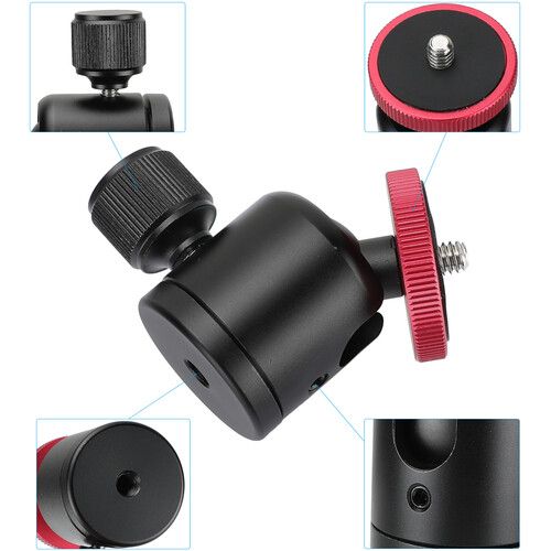  CAMVATE Mini Ball Head Mount with 1/4