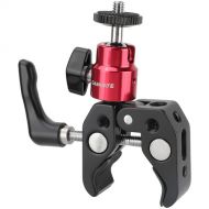 CAMVATE Universal Super Crab Gripper Clamp with Knob and Red 1/4