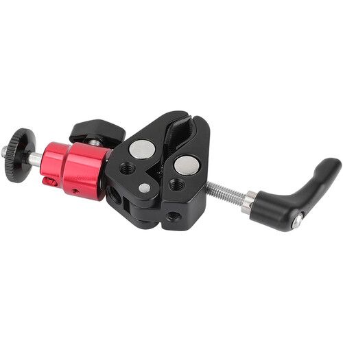  CAMVATE Universal Super Crab Gripper Clamp with Knob and Red 1/4