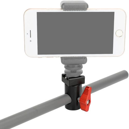  CAMVATE Light Stand Adapter with Cold Shoe Mount (Red Lever)