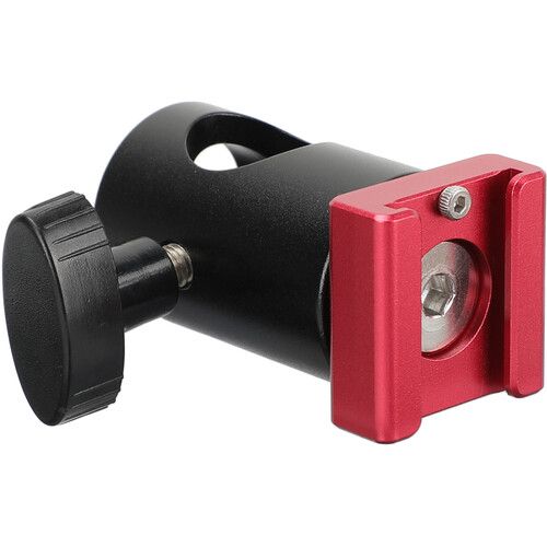  CAMVATE Light Stand Mount with Cold Shoe Mount Adapter (Red)