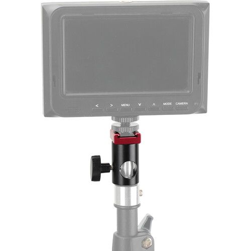  CAMVATE Light Stand Mount with Cold Shoe Mount Adapter (Red)