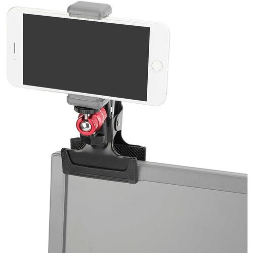  CAMVATE Spring Clip Clamp with Mini Ball Head Mount