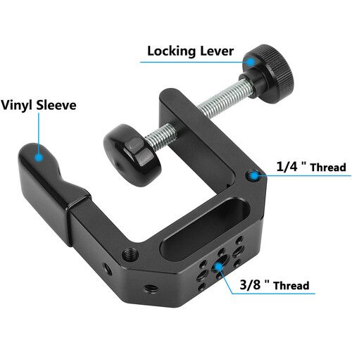  CAMVATE C-Clamp with Multiple 1/4