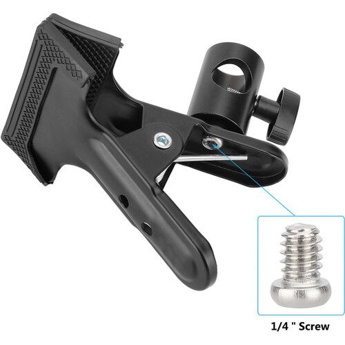  CAMVATE Spring Clip Clamp with Light Stand Mount