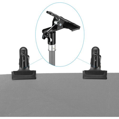  CAMVATE Spring Clip Clamp with Light Stand Mount