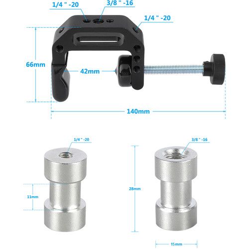  CAMVATE C Clamp With 1/4